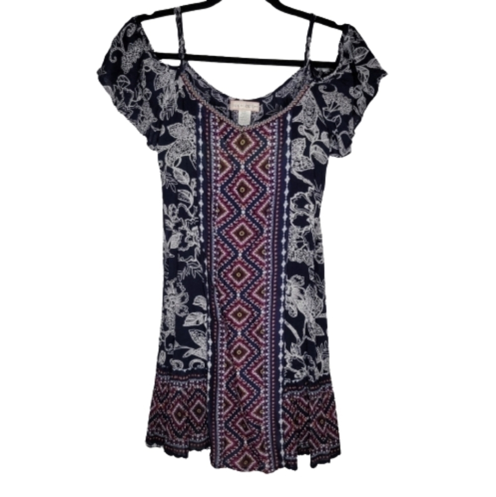 Band Of Gypsies Bohemian Ruffled Top